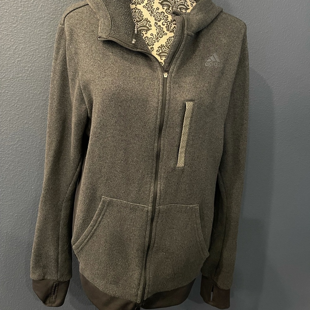 ADIDAS running jacket LARGE